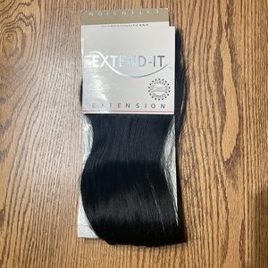 Extend-It 20inch Black Clip In Hair Extensions